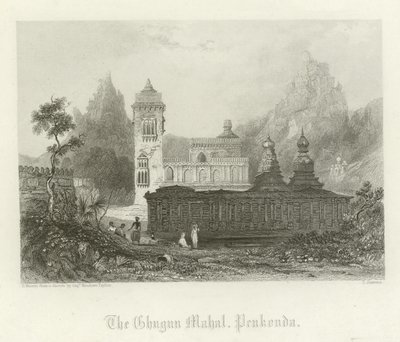 Il Ghugun Mahal, Penukonda, India da Henry Warren